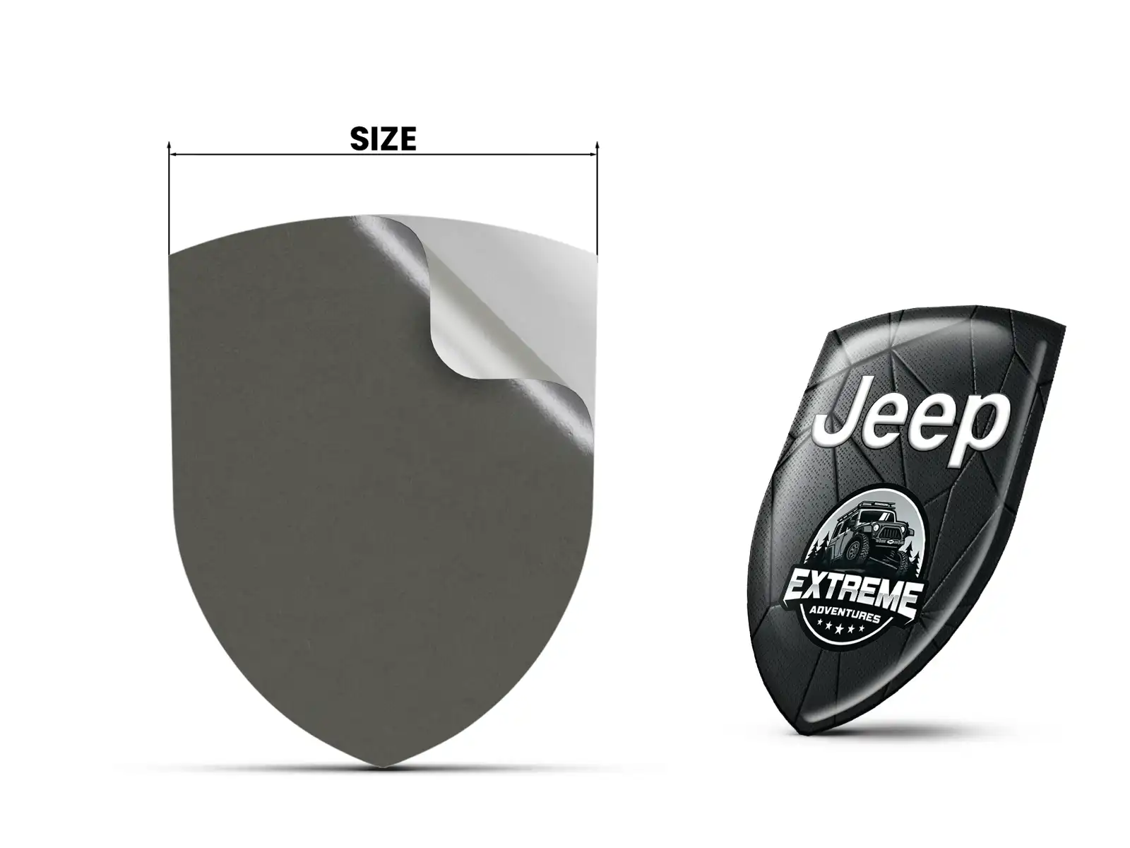 Jeep Logosticker Universal Anpassbar Pro Personalisierbar